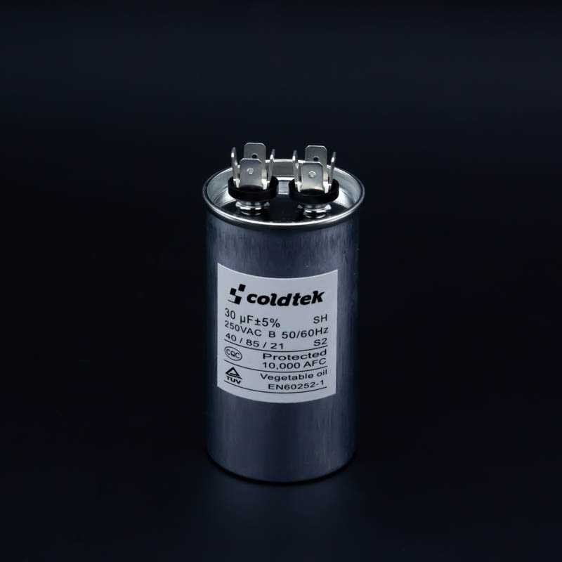 CAPACITOR TRABAJO  30 MFD 250V REDONDO