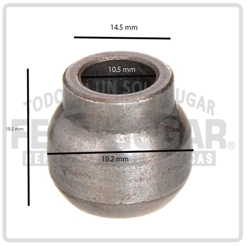 CHUMACERA VENTILADOR IMPORTADO JARRITO 8 MM