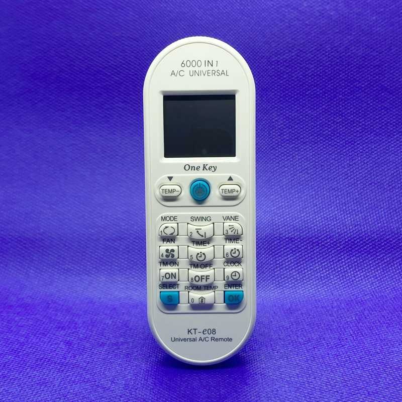 CONTROL REMOTO MINI SPLIT UNIVERSAL 6000 CODIGOS