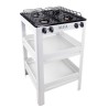 ESTUFA ALFA 4 QUEMADORES MODELO 411 CON ESTANTE