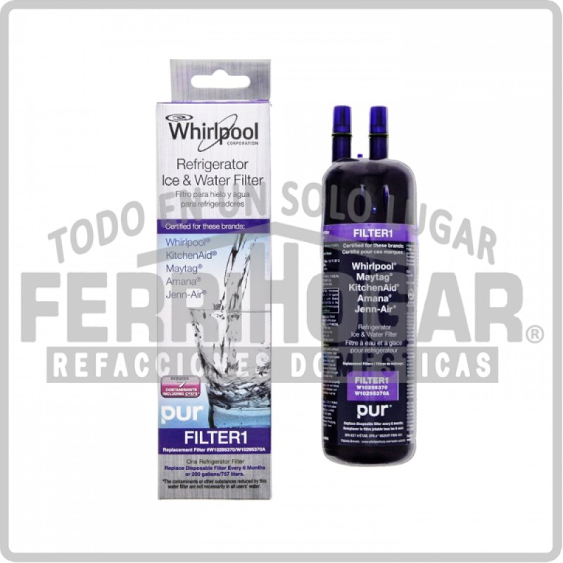 FILTRO AGUA REFRIGERADOR WHIRLPOOL