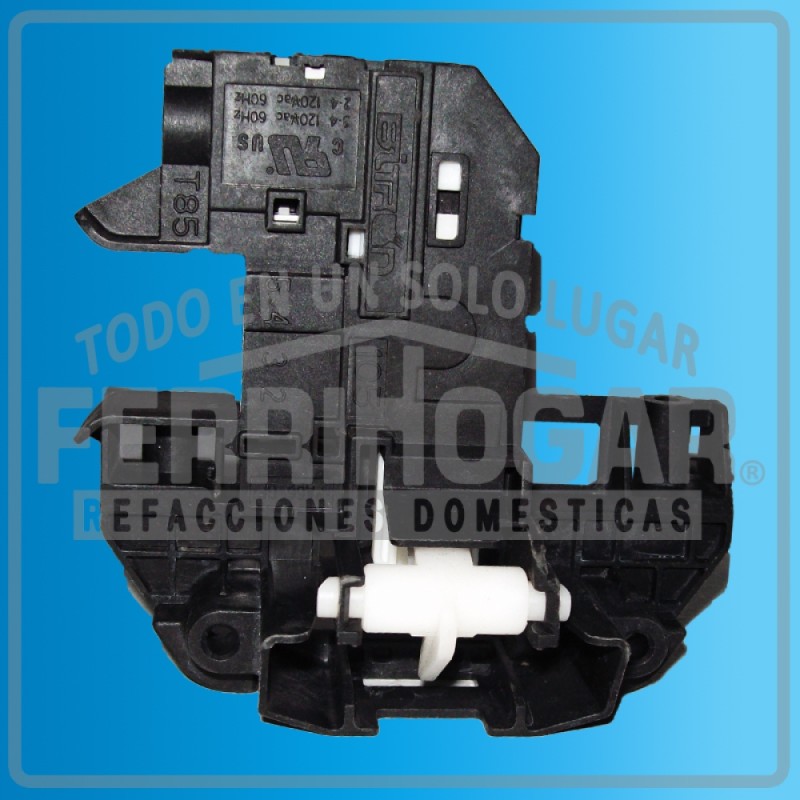 BLOQUEAPUERTAS CENTRO DE LAVADO MABE 4 TERMINALES NEGRO