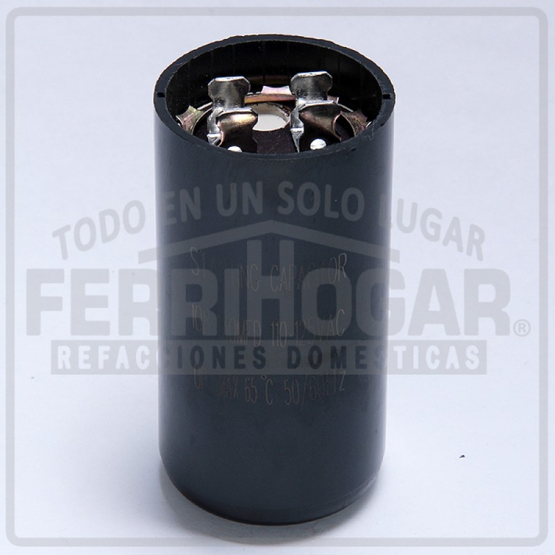 CAPACITOR DE ARRANQUE 108-130 MFD 110V